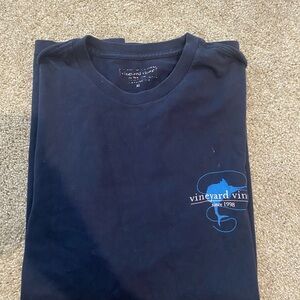 Vineyard Vines Men's Classic Navy  Tee